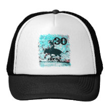 trigésimo Cumpleaños Gorros Bordados