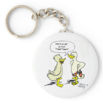 trigger finger key chain