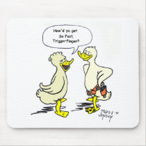 trigger finger mouse pads