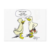 trigger finger postcards