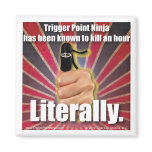 Trigger Point Ninja (TM) Kill an Hour magnets