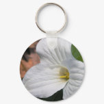 Trillium Keychain