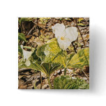 Trilliums Pinback Button