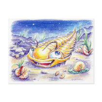 Trilobite in the Sea postcards