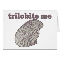 Trilobite Me Greeting Cards