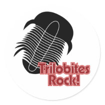 Trilobites Rock! Stickers