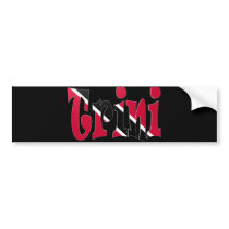Trini bumper stickers