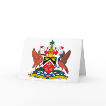 Trinidad And Tobago Coat of Arms Greeting Card