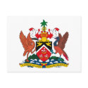 Trinidad And Tobago Coat of Arms Postcard by FlagTshirts Trinidad And Tobago Coat of Arms Postcard