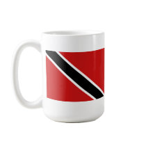 Trinidad and Tobago Flag and Map Mug