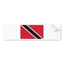 Trinidad and Tobago Flag bumper stickers