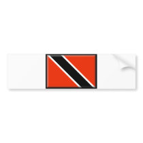 Trinidad and Tobago Flag bumper stickers by jacinto888 Trinidad and Tobago Flag bumper stickers