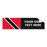 Trinidad and Tobago Flag Bumper Sticker