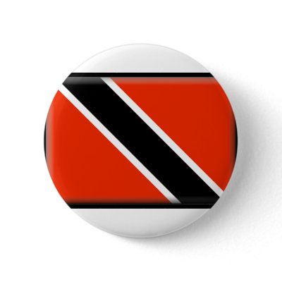 Trinidad and Tobago Flag Button by jacinto888