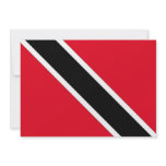 Trinidad and Tobago Flag Custom Invitation