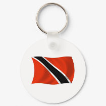 Trinidad and Tobago Flag Keychain