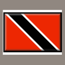 Trinidad and Tobago Flag postcards