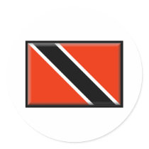 Trinidad and Tobago Flag stickers by jacinto888 Trinidad and Tobago Flag stickers