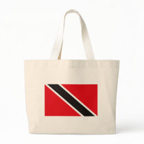 Trinidad and Tobago Flag Tote Bag by FlagTshirts Trinidad and Tobago Flag Tote Bag
