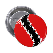Trinidad and Tobago Gnarly Flag buttons