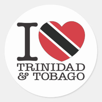 trinidad tobago sticker v2 round stickers