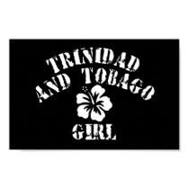Trinidad and Tobago Pink Girl posters