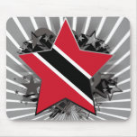 Trinidad and Tobago Star Mouse Pad