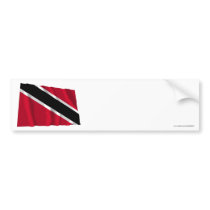 Trinidad and Tobago Waving Flag bumper stickers