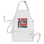 Trinidad Calypso Soca Cube aprons