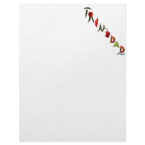 Trinidad Chili Peppers Letterhead Design