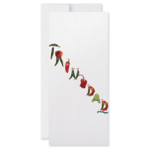 Trinidad Chili Peppers Rack Card