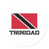 Trinidad Flag stickers