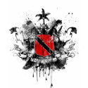 Trinidad Heraldry Grunge t-shirts
