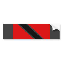 Trinidad Tobago Flag bumper stickers