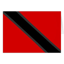 Trinidad Tobago Flag Greeting Card
