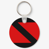 Trinidad Tobago Flag keychains