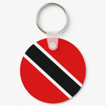 Trinidad Tobago Flag keychains