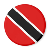 Trinidad Tobago Flag magnets