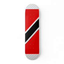 Trinidad Tobago Flag Skate Deck