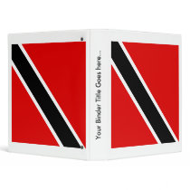 Trinidad Tobago High quality Flag Binders