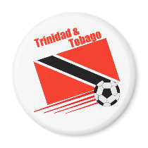 Trinidad & Tobago Soccer Team magnets