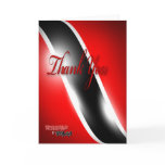 Trinidad & Tobago Thank You Greeting Card