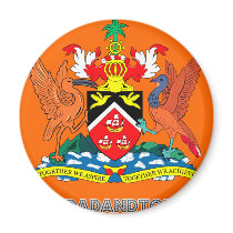 Trinidadian Emblem magnets