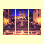 Trinità Dei Monti (Rome) Canvas Print canvas prints