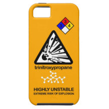 Trinitroxypropane iphone 5 iPhone 5 cover