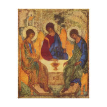 Trinity Angels At Mamre Canvas Print
