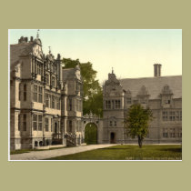 Trinity College, Oxford, England postcards