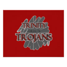 Trinity High School Trojans - Euless, TX Custom Invitation
