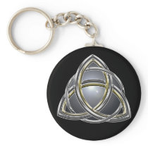 Trinity Knot 2 Keychain