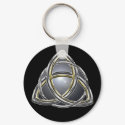 Trinity Knot 2 Keychain